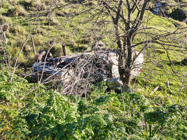 Siniestro vial en Sierras Bayas sin desgracias personales